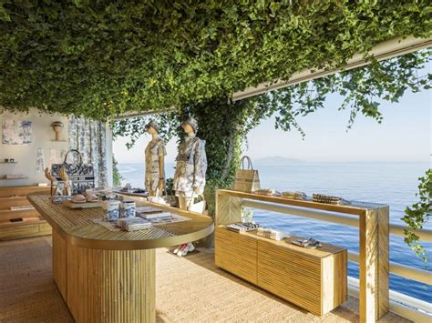 dior beach bar|Dior pop up restaurant.